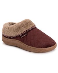 Muk Luks - Charlee Faux Fur Clog Slipper - Lyst