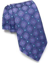 Ted Baker - Ashbridge Ornate Medallion Silk Blend Tie - Lyst