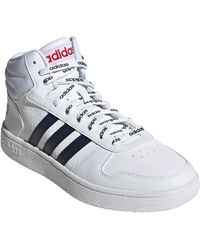 white adidas high tops mens