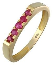 Bony Levy - El Mar 18K Gemstone Stackable Ring - Lyst