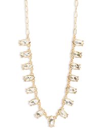 Nordstrom - Marquise Frontal Collar Necklace - Lyst
