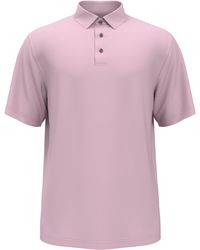 PGA TOUR - Short Sleeve Micro Jacquard Polo - Lyst