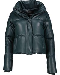 Noize - Evita-X Water Resistant Crop Puffer Jacket - Lyst