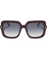 DIFF - Sandra 54Mm Gradient Square Sunglasses - Lyst