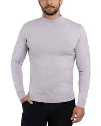 Xray Jeans - Mock Neck Knit Sweater - Lyst