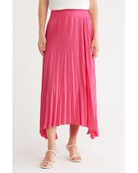 Ramy Brook - Winifred Pleated Asymmetric Maxi Skirt - Lyst