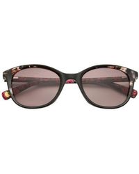 Ted Baker - 51Mm Gradient Modified Round Sunglasses - Lyst