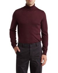 Bruno Magli - Merino Wool Turtleneck Sweater - Lyst