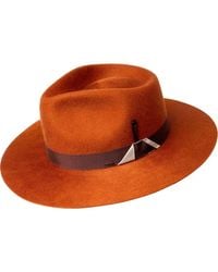 Bailey - Trevel Wool Felt Fedora - Lyst