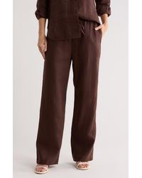 Rag & Bone - Lori Linen Beach Pants - Lyst
