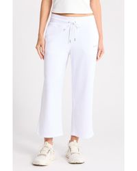 DKNY - Drawstring Waist Crop Pants - Lyst