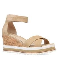 Pelle Moda - Westyn Ankle Strap Platform Wedge Sandal - Lyst