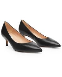 LK Bennett - Audrey Pointed Toe Kitten Heel Pump - Lyst