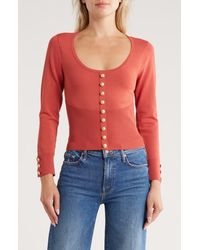 L'Agence - Lanetta Rib Top - Lyst