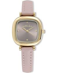 Ettika - Square Case Leather Strap Watch - Lyst