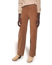 Faherty - High-Waist Corduroy Wide-Leg Pants - Lyst