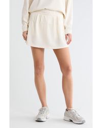 DKNY - Jacquard Mixed Pleated Skort - Lyst