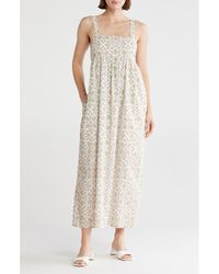 Melrose and Market - Square Neck Maxi Dress - Lyst