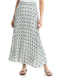 Max Studio - Pleated Maxi Skirt - Lyst