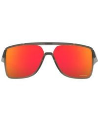 Oakley - Castel 63Mm Prizm Oversize Rectangular Sunglasses - Lyst