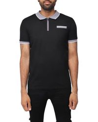 Xray Jeans - Pipe Trim Knit Polo - Lyst