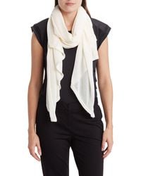 Vince Camuto - Solid Knit Wrap Scarf - Lyst
