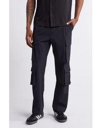 PacSun - Kaden Baggy Stretch Nylon Cargo Pants - Lyst