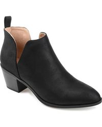 Journee Collection - Journee Lola Patterned Ankle Bootie - Lyst