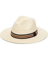 San Diego Hat - Layered Band Paper Straw Panama Hat - Lyst
