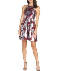 sequin hearts high low dress