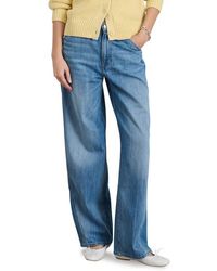 Alex Mill - Ella Arc High Waist Wide Leg Jeans - Lyst