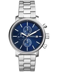 Fossil - Modern Rhett Three Hand Quartz Bracelet Watch, 42Mm - Lyst