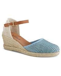 AZURA BY SPRING STEP - Lia Espadrille Wedge Sandal - Lyst