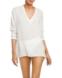 Robin Piccone - Cotton Cover-up Tunic - Lyst