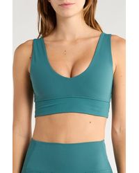 X By Gottex - Rib Insert Activewear Bra - Lyst