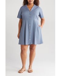 Madewell - Kacie Mini Shirtdress - Lyst