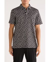 Bugatchi - Victor Short Sleeve 8-Way Stretch Ooohcotton Knit Polo - Lyst