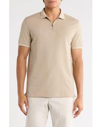 Denim and Flower - Half Zip Polo - Lyst