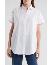 French Connection - Cele Rhodes Cotton Poplin Shirt - Lyst
