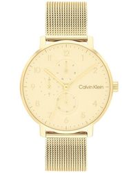 Calvin Klein - Stun Mesh Bracelet Watch, 40Mm - Lyst