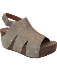 Volatile - Montpelier Platform Wedge Sandal - Lyst