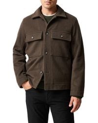 Rodd & Gunn - Windsoe Virgin Wool Blend Trucker Jacket - Lyst