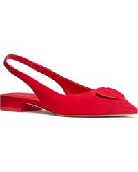 Kate Spade - Lover Slingback Pointed Toe Flat - Lyst
