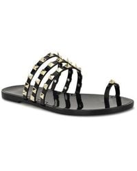 Nine West - Centy Studded Toe Loop Sandal - Lyst