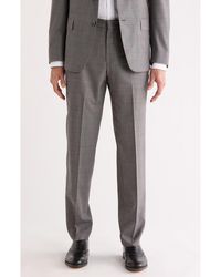 Vince - Flat Front Wool Suit Pants - Lyst