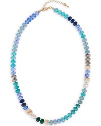 Saachi - Mixed Bead Statement Necklace - Lyst