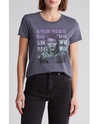 Lucky Brand - David Bowie Graphic T-shirt - Lyst
