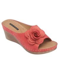 Good Choice New York - Tokyo Floral Wedge Sandal - Lyst