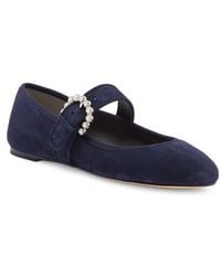 Stuart Weitzman - Piper Mary Jane Ballet Flat - Lyst
