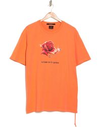 Ksubi - Rose Garden Biggie Cotton Graphic T-shirt - Lyst